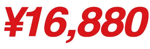 激安価格16800円から