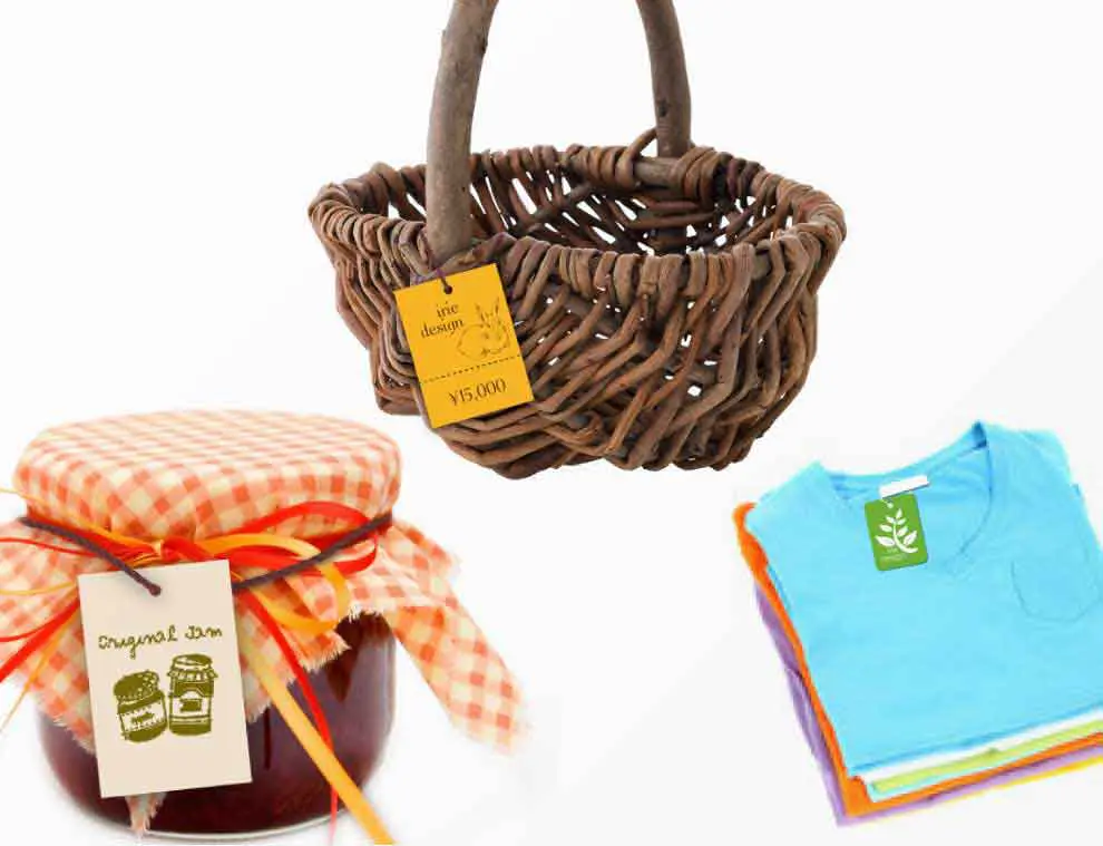 商品タグ印刷 - 大サイズ