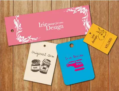 商品タグ印刷 - ミニサイズ