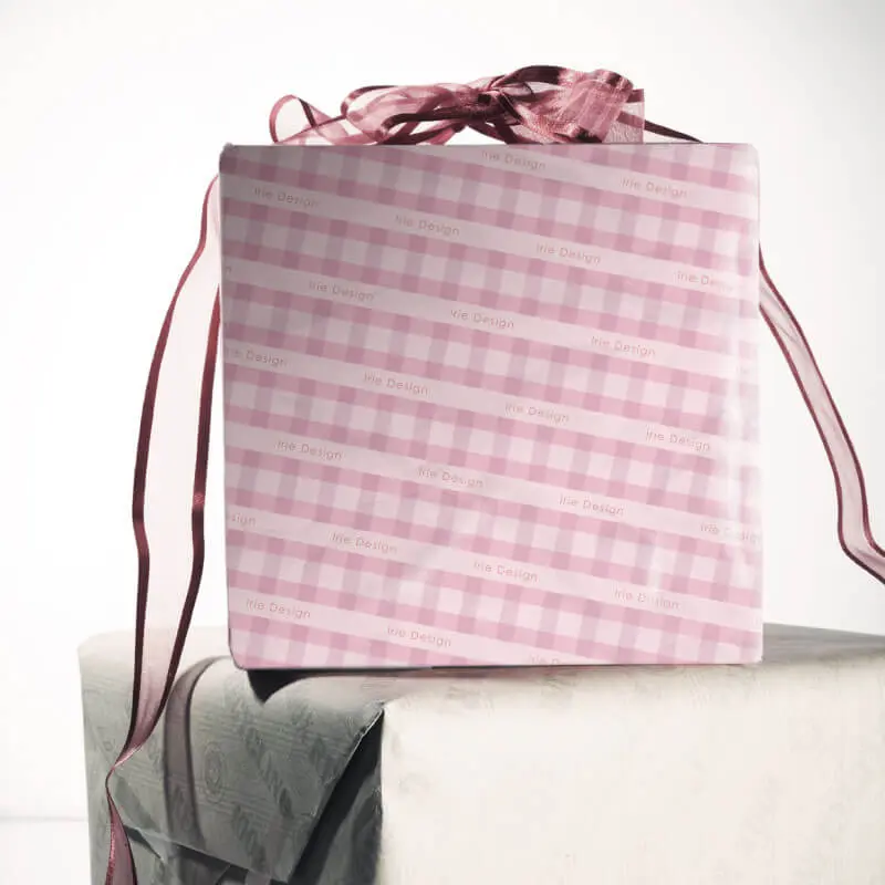 包装紙の完成イメージ - アパレル向けデザイン