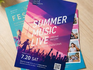 イベントチラシ・ライブ告知
